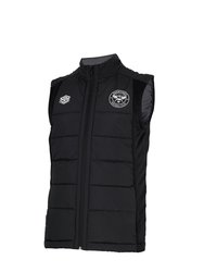 Brentford FC Mens 22/23 Umbro Vest - Black/Carbon - Black/Carbon