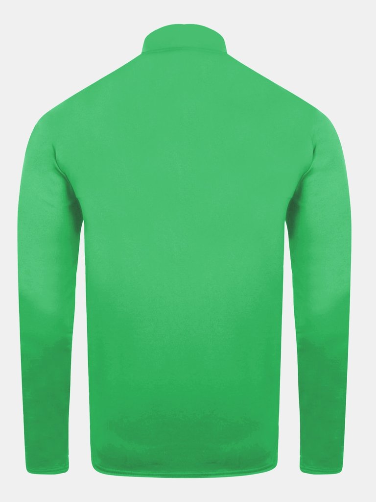 Childrens/Kids Club Essential Half Zip Sweatshirt - Emerald