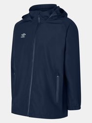 Childrens/Kids Club Essential Waterproof Jacket - Dark Navy - Dark Navy