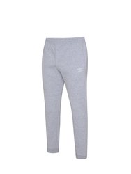 Childrens/Kids Club Leisure Sweatpants - Grey Marl/White