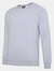 Childrens/Kids Club Leisure Sweatshirt - Grey Marl/White - Grey Marl/White