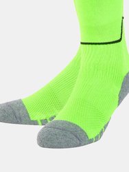 Childrens/Kids Diamond Football Socks - Green Gecko/Black