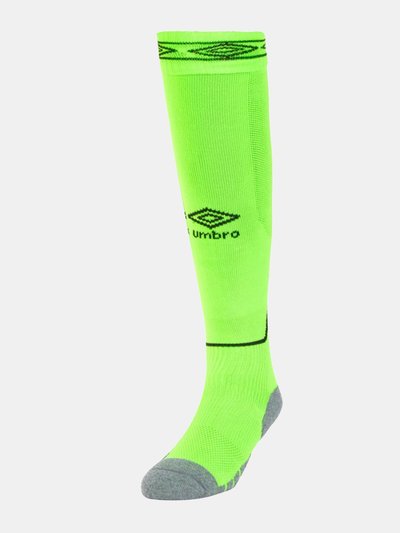 Umbro Childrens/Kids Diamond Football Socks - Green Gecko/Black product
