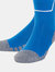 Childrens/Kids Diamond Football Socks - Royal Blue/White