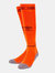 Childrens/Kids Diamond Football Socks - Shocking Orange/Black