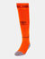 Childrens/Kids Diamond Football Socks - Shocking Orange/Black - Shocking Orange/Black