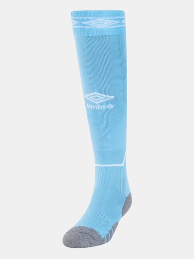 Umbro Childrens/Kids Diamond Football Socks - Sky Blue/White product