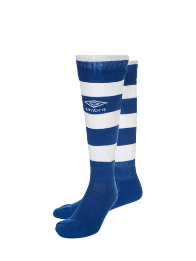 Umbro Childrens/Kids Hoop Stripe Socks - Royal Blue/White product