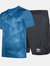 Childrens/Kids Maxium Football Kit - Blue Jewel/Black - Blue Jewel/Black
