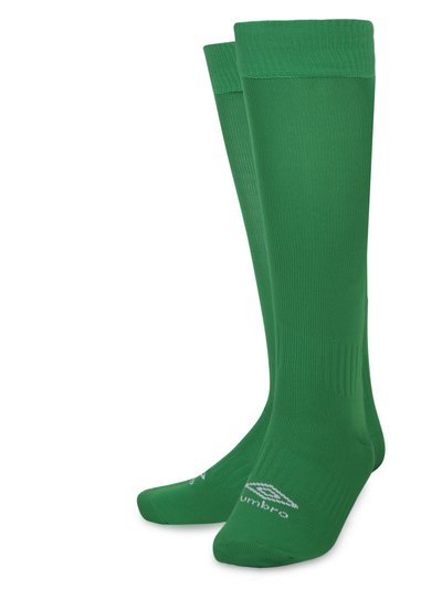Umbro Childrens/Kids Primo Football Socks - Emerald/White product