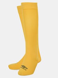 Childrens/Kids Primo Football Socks - Yellow/Black