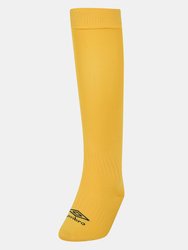 Childrens/Kids Primo Football Socks - Yellow/Black - Yellow/Black