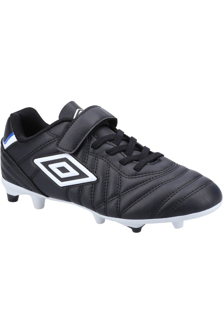 Childrens/Kids Speciali Liga Firm Leather Soccer Cleats Shoes