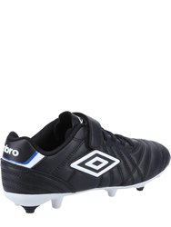 Childrens/Kids Speciali Liga Firm Leather Soccer Cleats Shoes