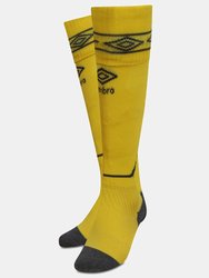 Diamond Football Socks - Blazing Yellow/Carbon - Blazing Yellow/Carbon