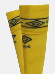 Diamond Football Socks - Blazing Yellow/Carbon