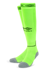 Diamond Football Socks - Green Gecko/Black - Green Gecko/Black