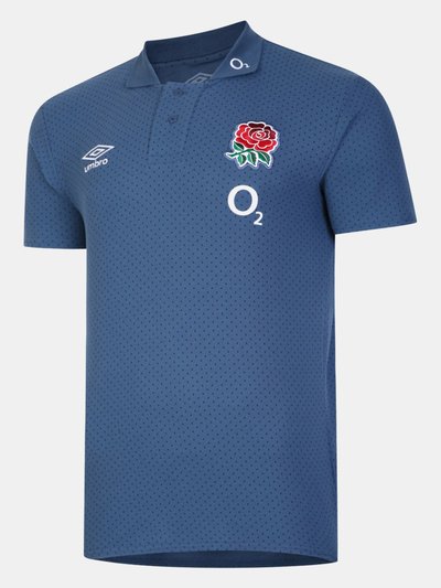 Umbro England Rugby Mens 22/23 CVC Polo Shirt product