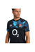England Rugby Mens 22/23 Warm Up Jersey - Black/Bachelor Button/Ensign Blue