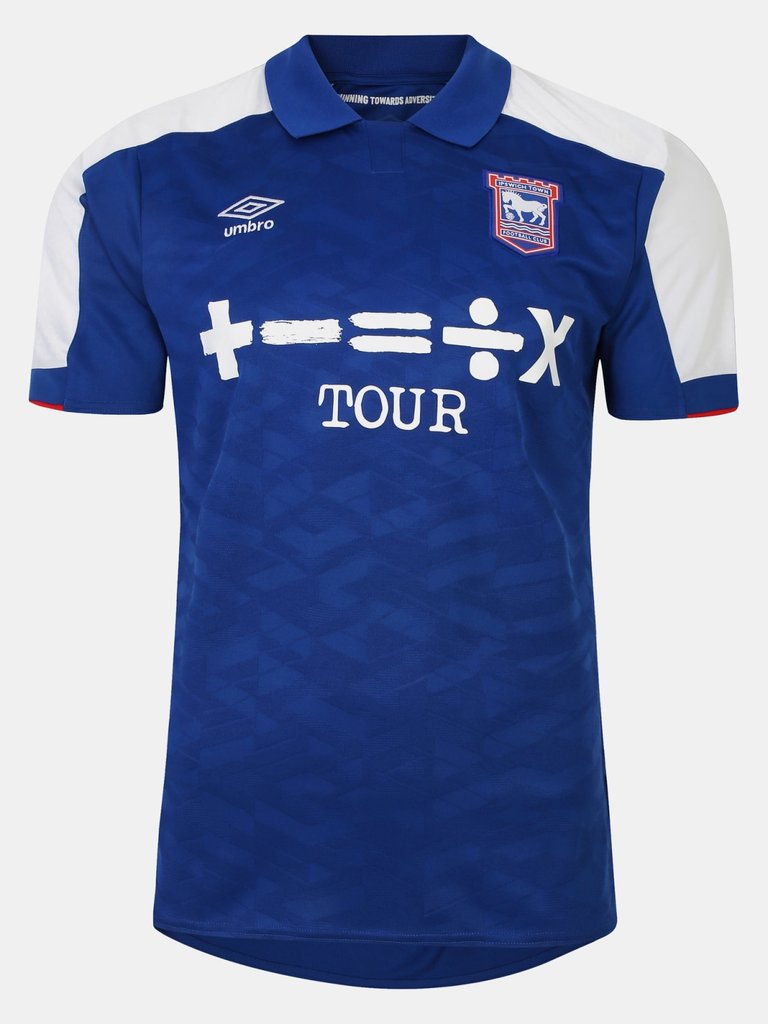 Mens 23/24 Ipswich Town FC Home Jersey - Blue/White - Blue/White