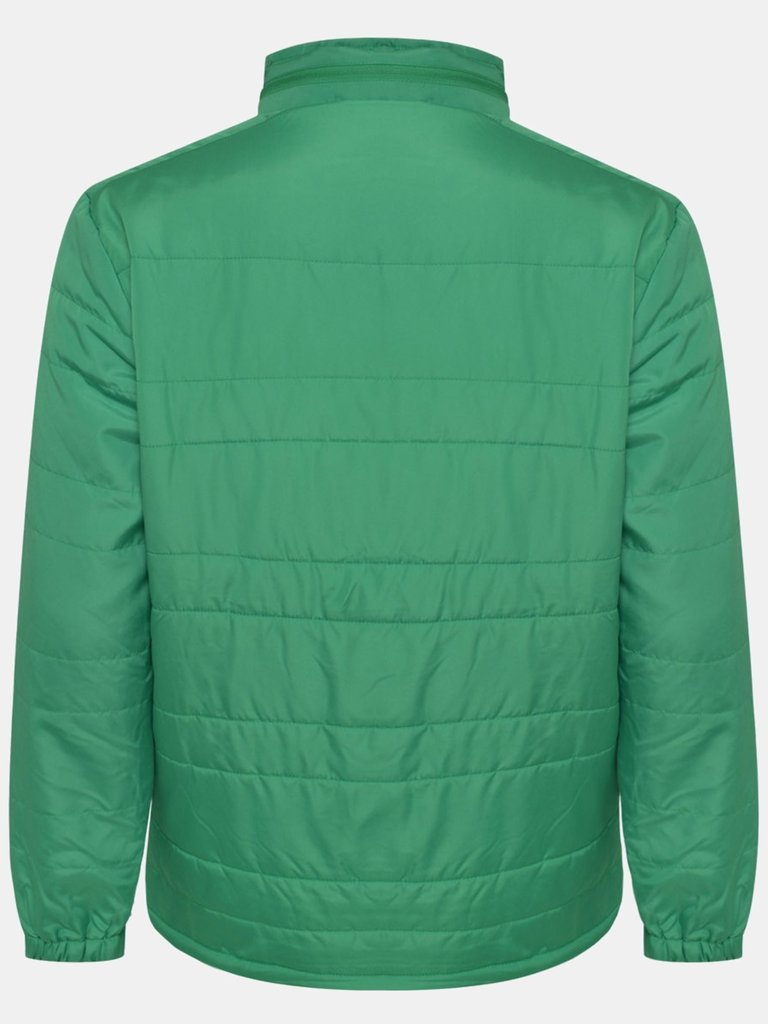 Mens Club Essential Bench Jacket - Emerald