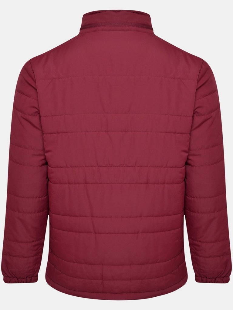 Mens Club Essential Bench Jacket - New Claret