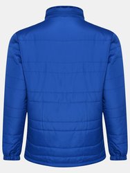 Mens Club Essential Bench Jacket - Royal Blue