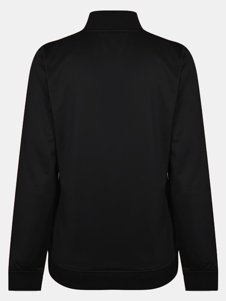 Mens Club Essential Half Zip Sweatshirt - Black