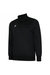 Mens Club Essential Half Zip Sweatshirt - Black - Black