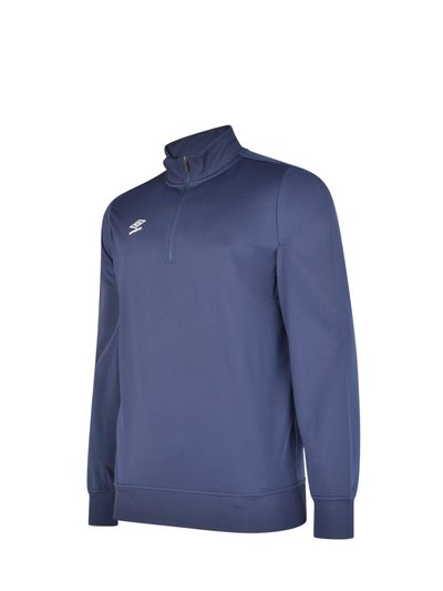 Umbro Mens Club Essential Half Zip Sweatshirt - Dark Navy product