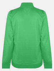 Mens Club Essential Half Zip Sweatshirt - Emerald