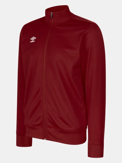 Umbro Mens Club Essential Jacket - New Claret product