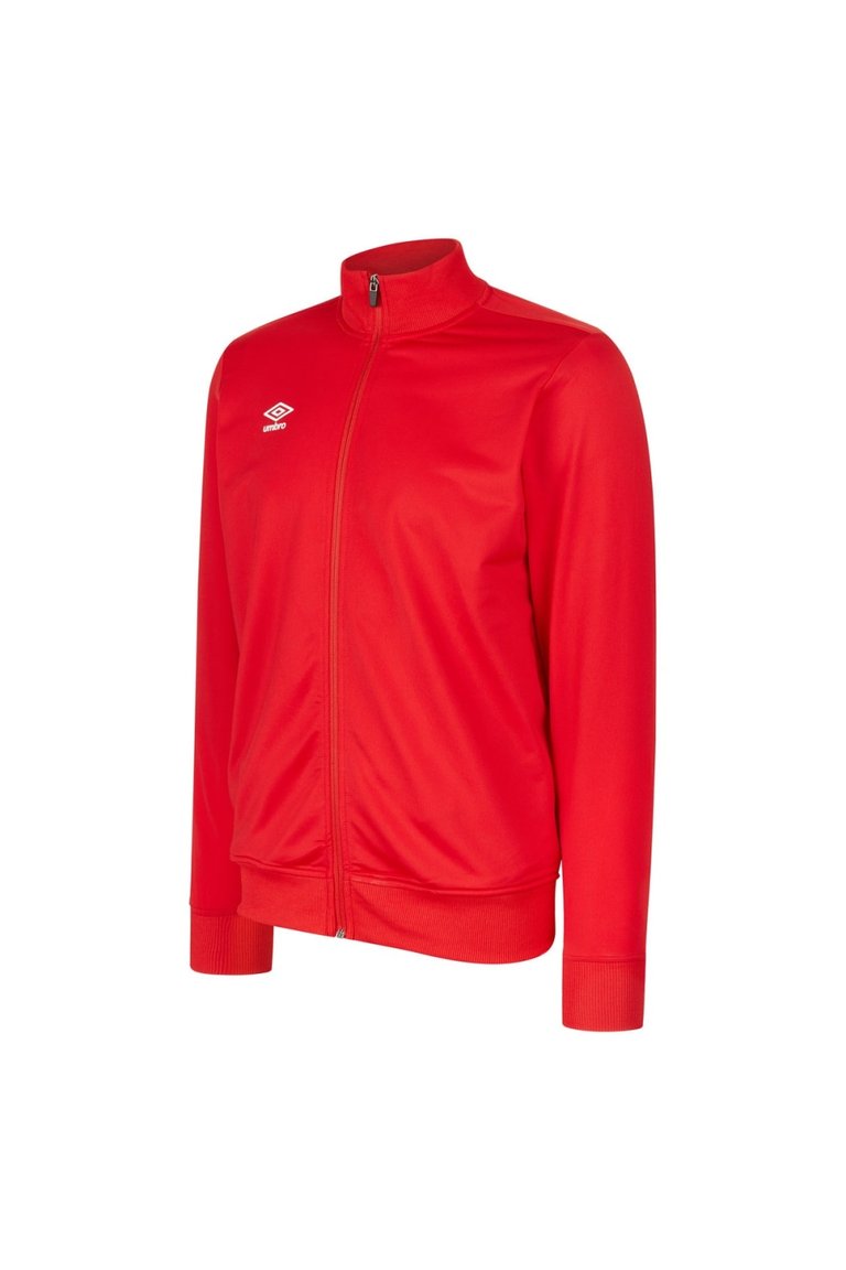 Mens Club Essential Jacket - Vermillion - Vermillion