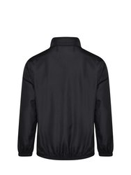 Mens Club Essential Light Waterproof Jacket - Black