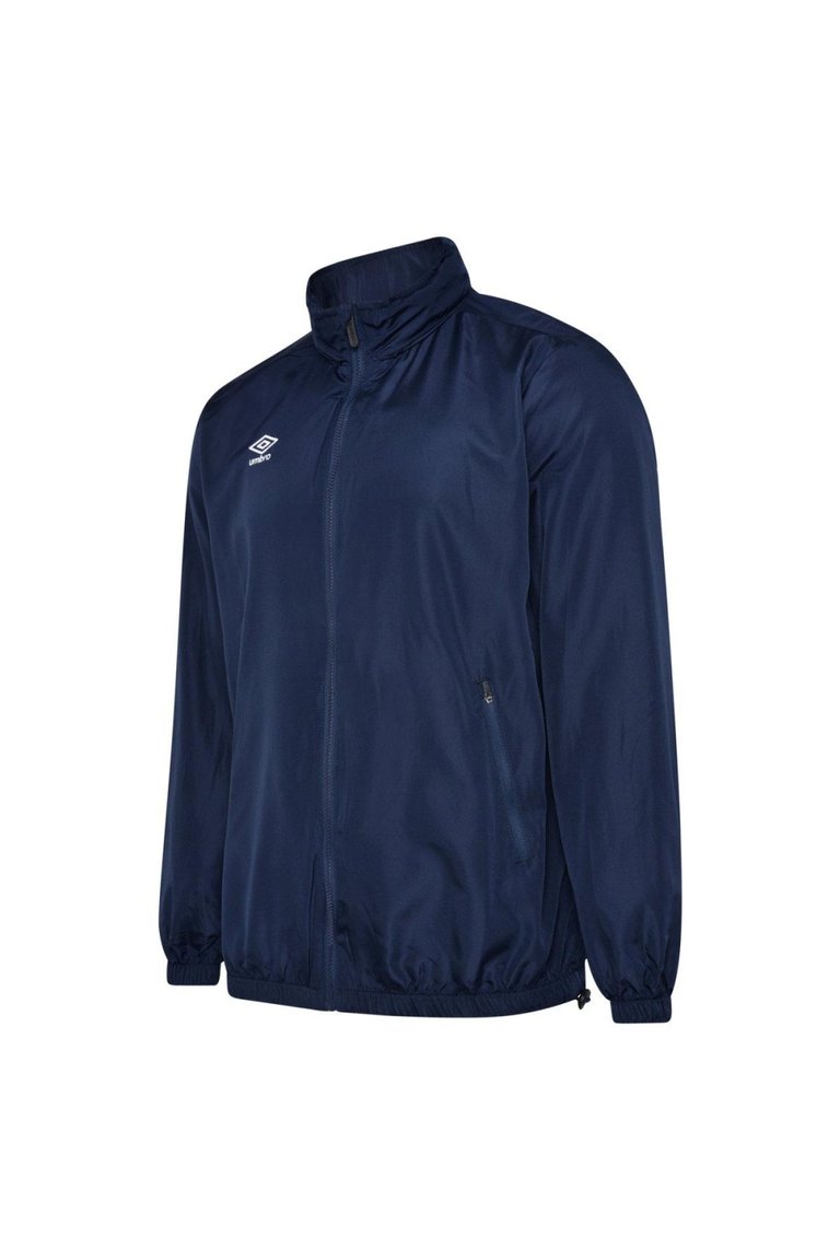 Mens Club Essential Light Waterproof Jacket - Dark Navy - Dark Navy