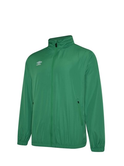 Umbro Mens Club Essential Light Waterproof Jacket - Emerald product
