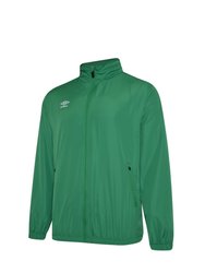 Mens Club Essential Light Waterproof Jacket - Emerald - Emerald