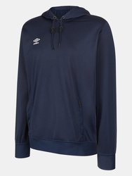 Mens Club Essential Polyester Hoodie - Dark Navy - Dark Navy