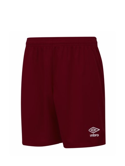 Umbro Mens Club II Shorts - New Claret product