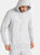 Mens Club Leisure Hoodie - Grey Marl/White - Grey Marl/White