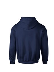 Mens Club Leisure Hoodie - Navy/White