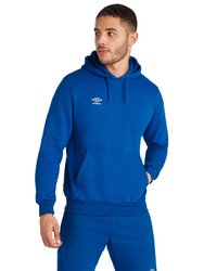 Mens Club Leisure Hoodie - Royal Blue/White - Royal Blue/White