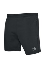 Mens Club Leisure Shorts - Black/White