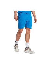 Mens Club Leisure Shorts - Royal Blue/White