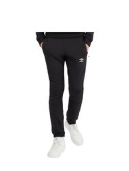 Mens Club Leisure Sweatpants - Black/White - Black/White