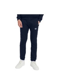 Mens Club Leisure Sweatpants - Navy/White - Navy/White