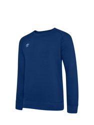 Mens Club Leisure Sweatshirt - Navy/White