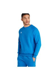 Mens Club Leisure Sweatshirt - Royal Blue/White