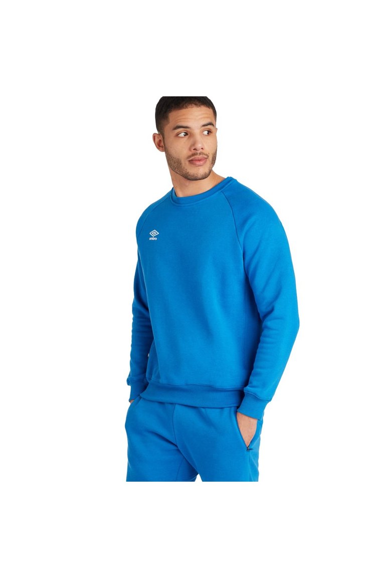 Mens Club Leisure Sweatshirt - Royal Blue/White