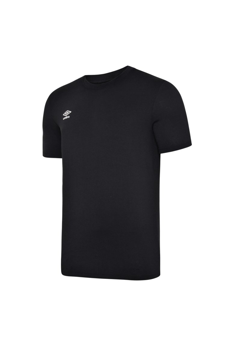 Mens Club Leisure T-Shirt - Black/White